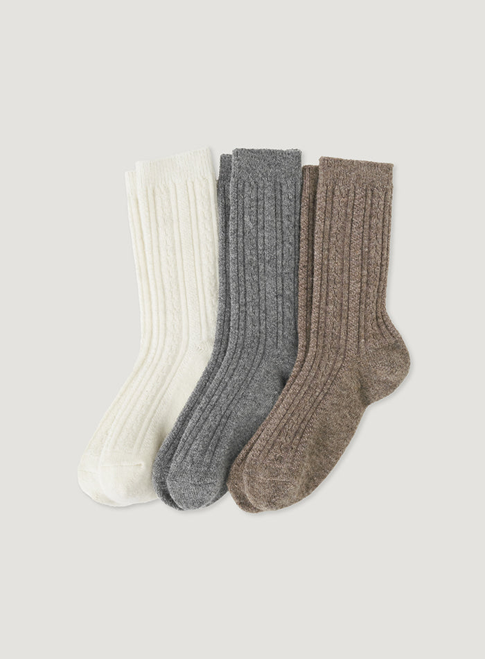 Mango Maniplease Toby Cable Socks