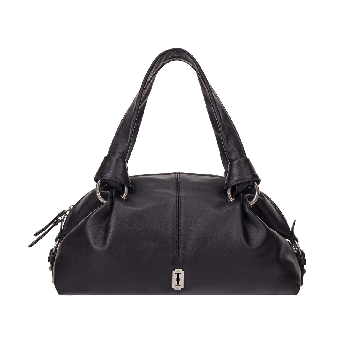 Vunque Halfmoon Attache Tote M Black