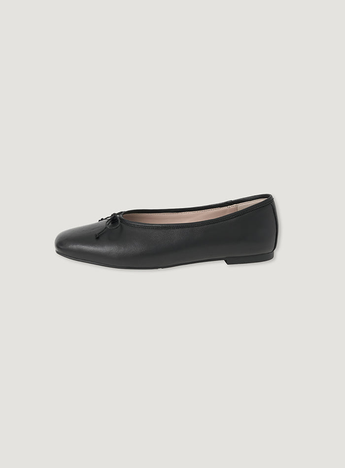 Mango Maniplease Clea Flat Shoes Black