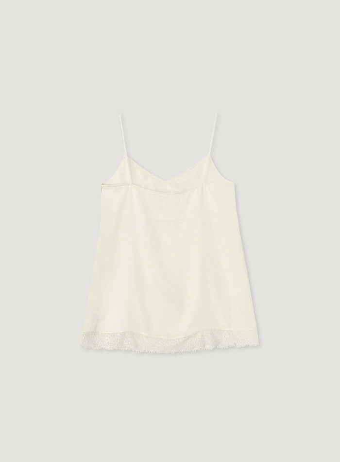 Mango Maniplease Showy Lace Top Cream