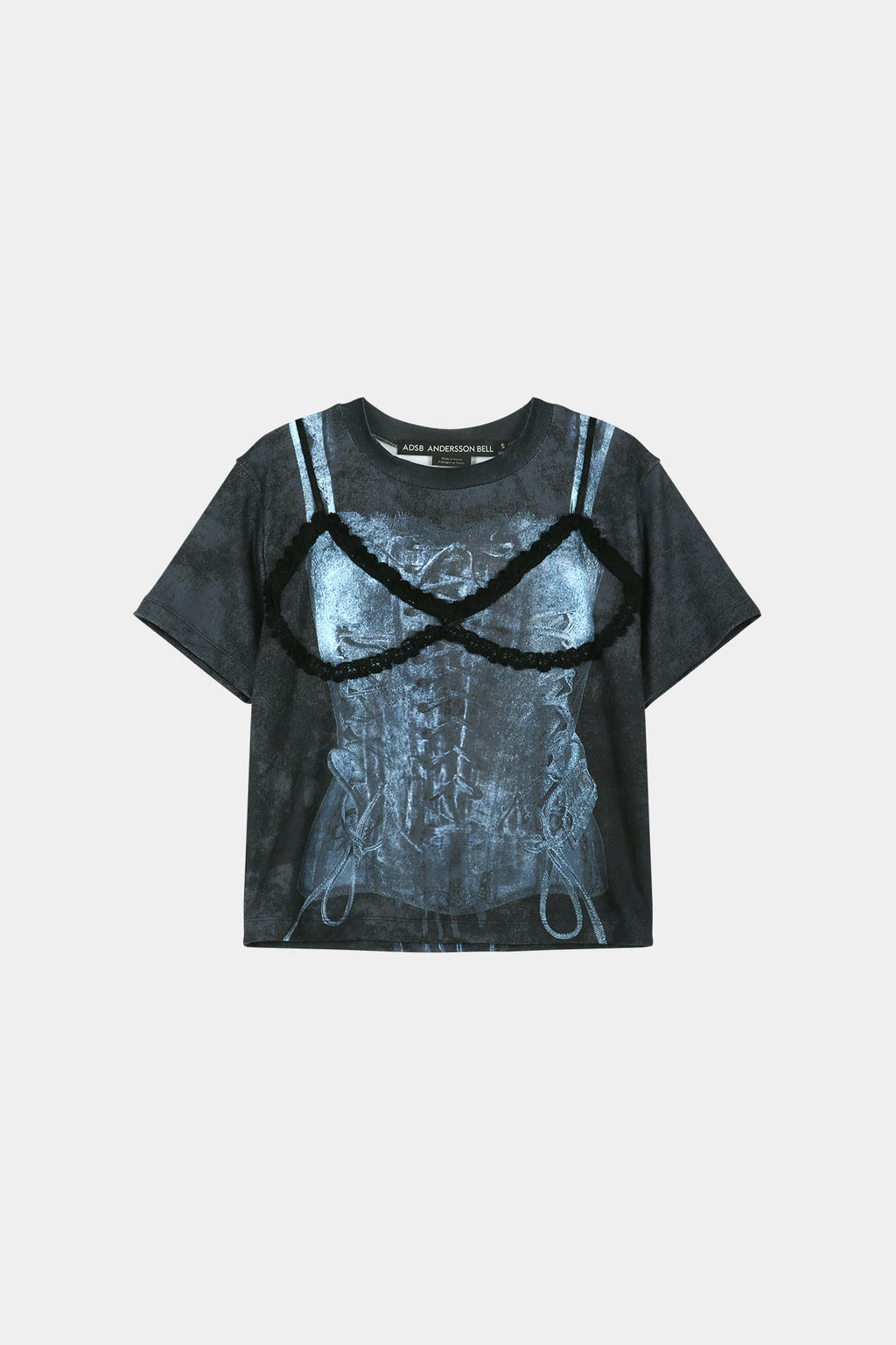 Andersson Bell Lingerie Trompe-L'Oeil Graphic T-Shirt