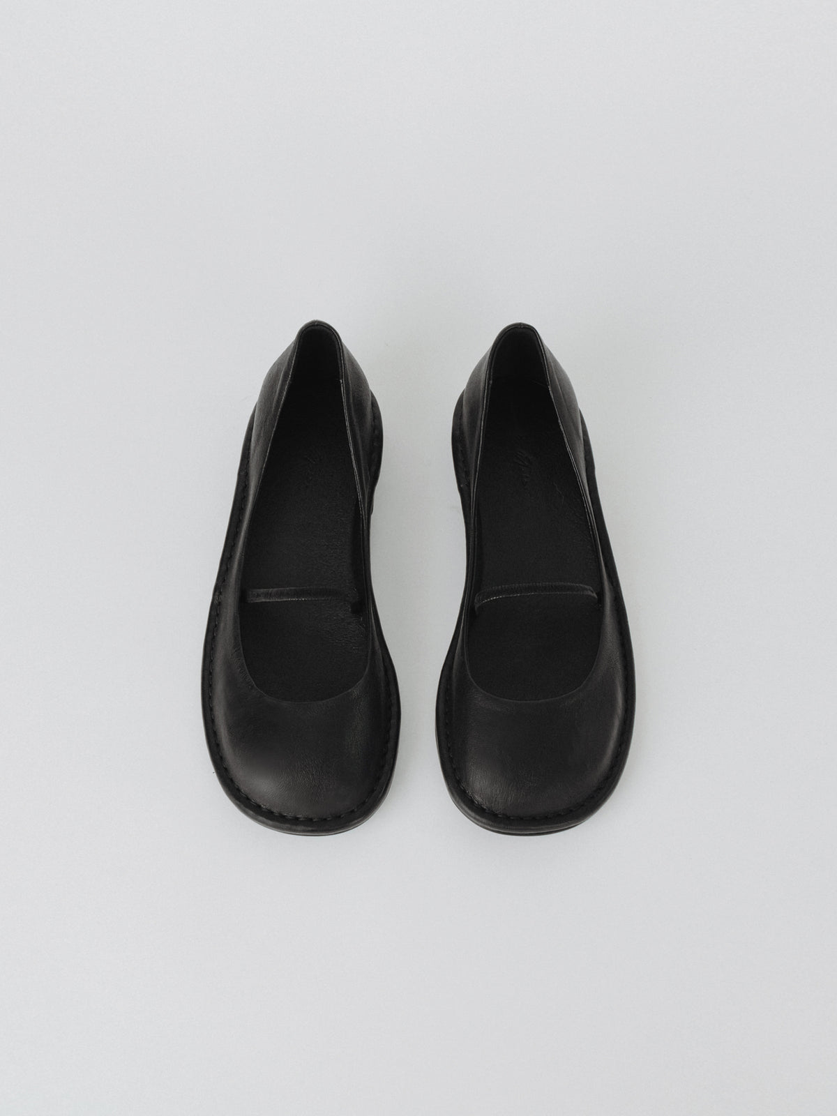 Moia pebble ballet shoes (black)