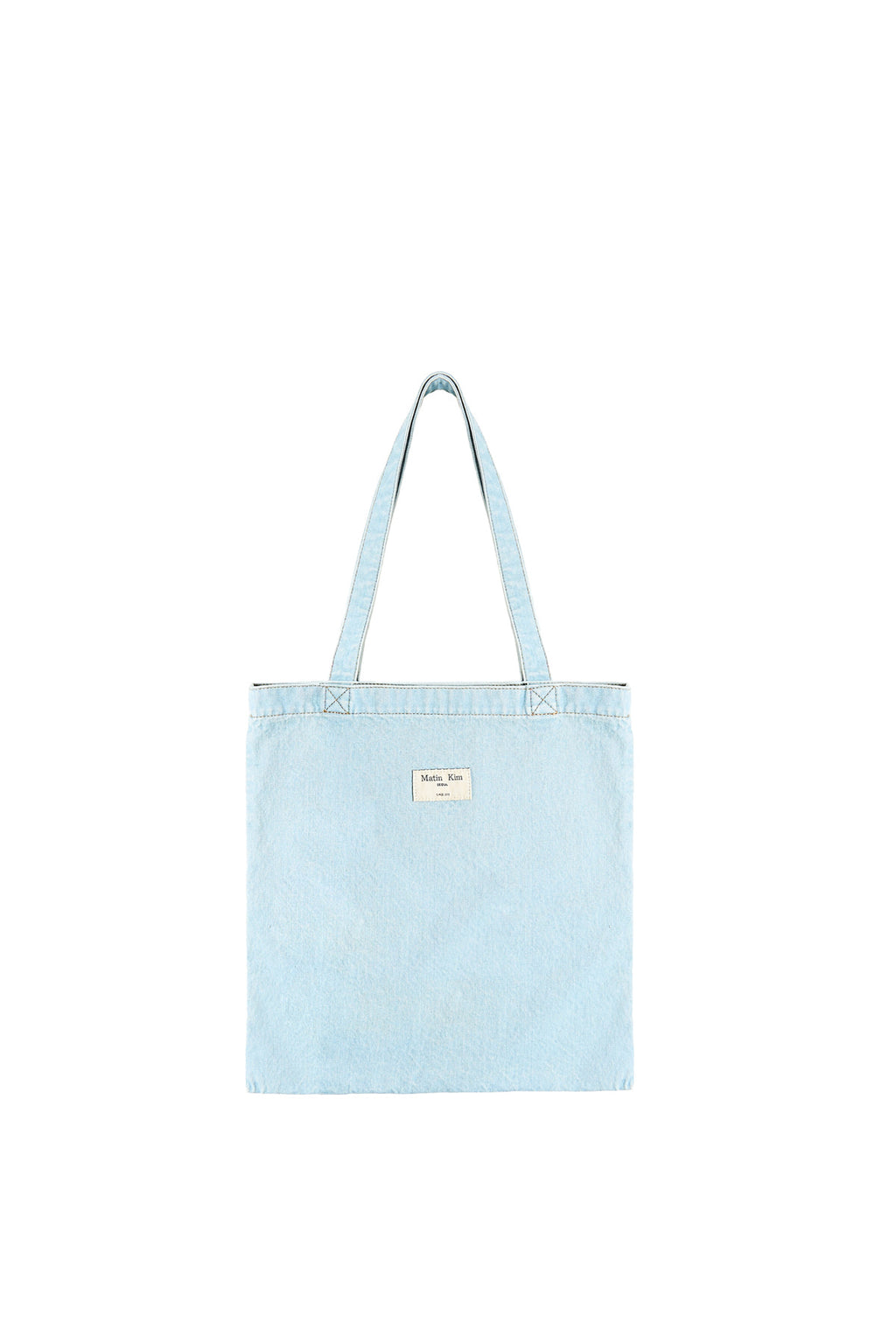 Matinkim Matin Stitch Denim Ecobag IN Sky