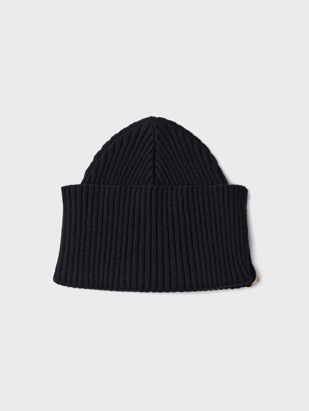 EENK Rose Detail Wool Beanie - Black