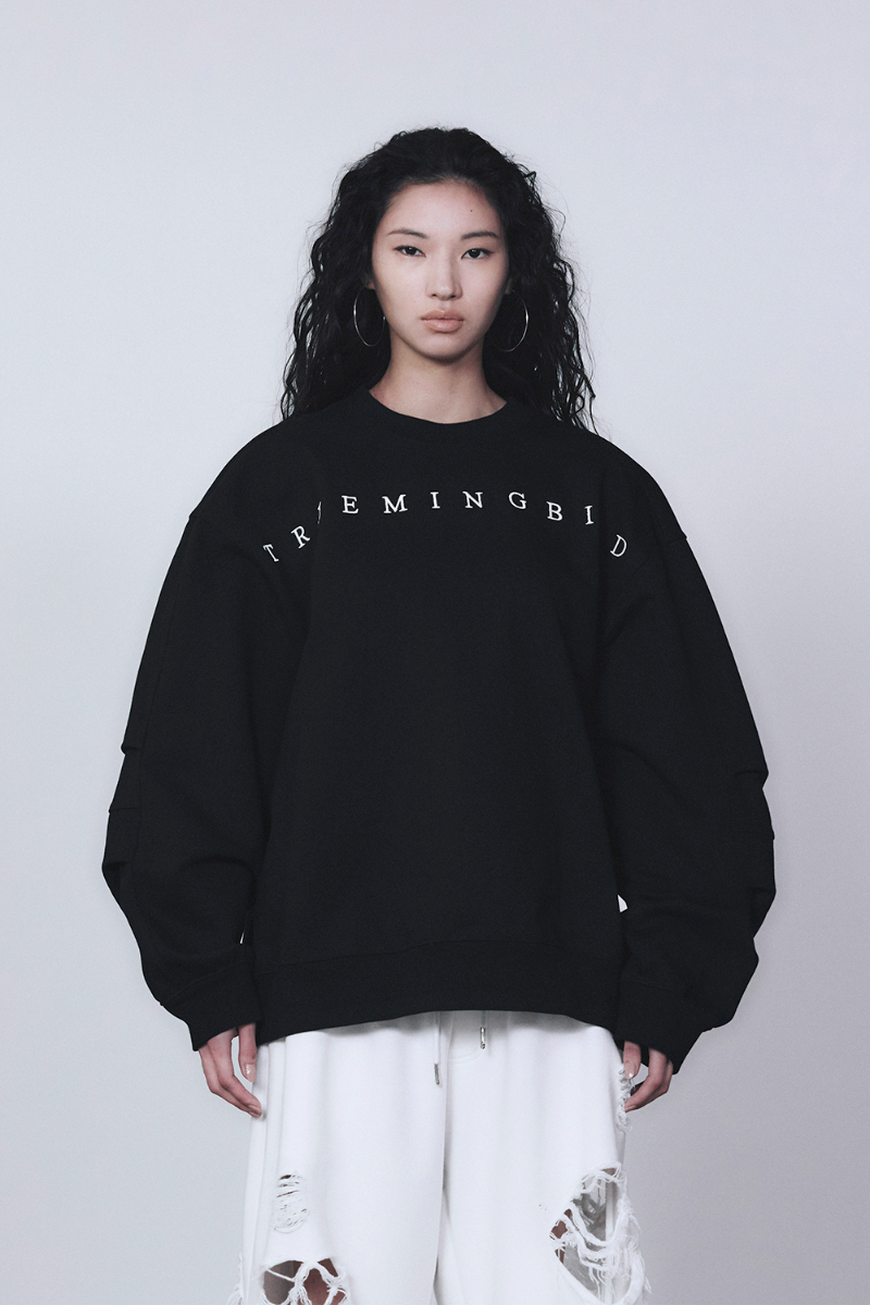 Treemingbird Horizon Logo Sweat Shirt Black