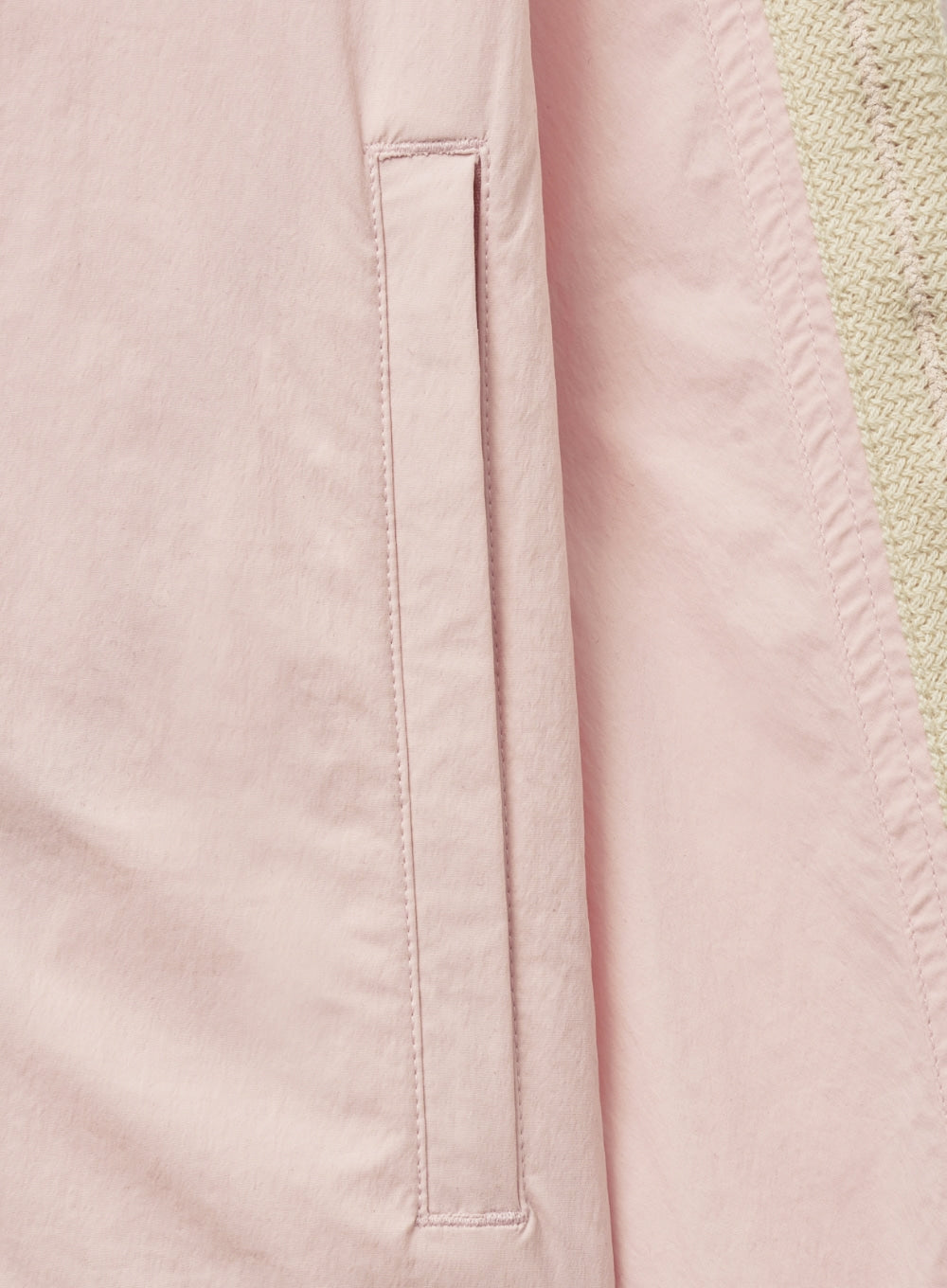 [satur] (W) Lawton Packable Windbreaker - Light Pink