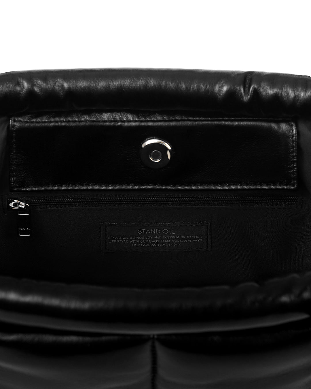 [standoil] Bubble Bag Mini / Leathery Black