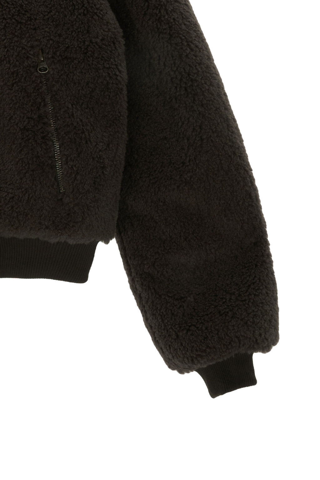 Matinkim Logo Point Fleece Hoody Jumper For Women IN Khaki