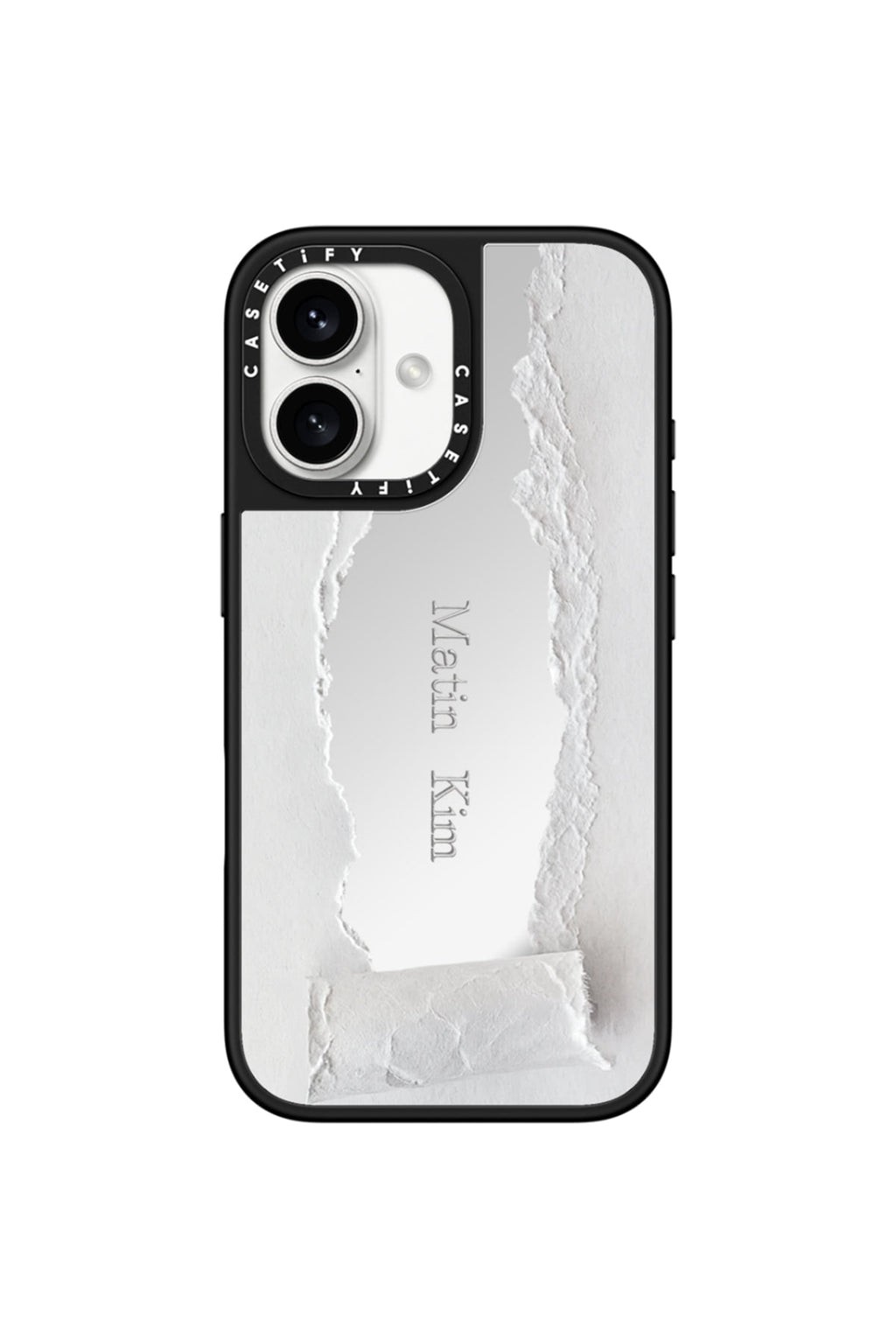 Matinkim Matin Kim X Casetify Paper Case IN Silver