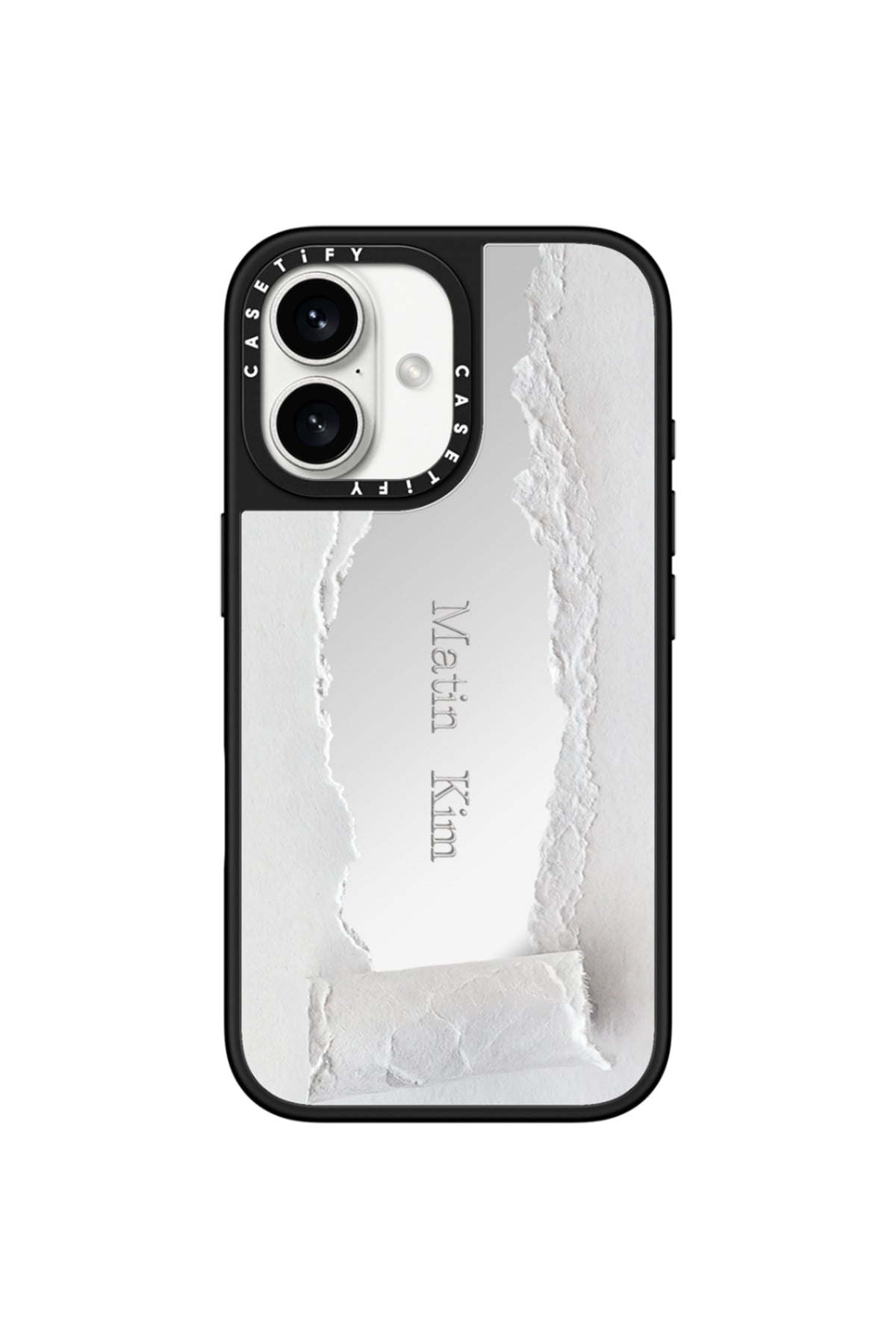Matinkim Matin Kim X Casetify Paper Case IN Silver