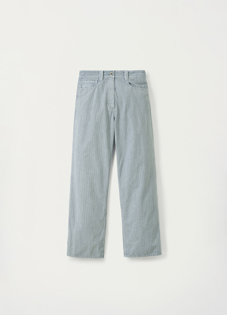 Nothing Written Jeanne cotton pants (Sky blue)