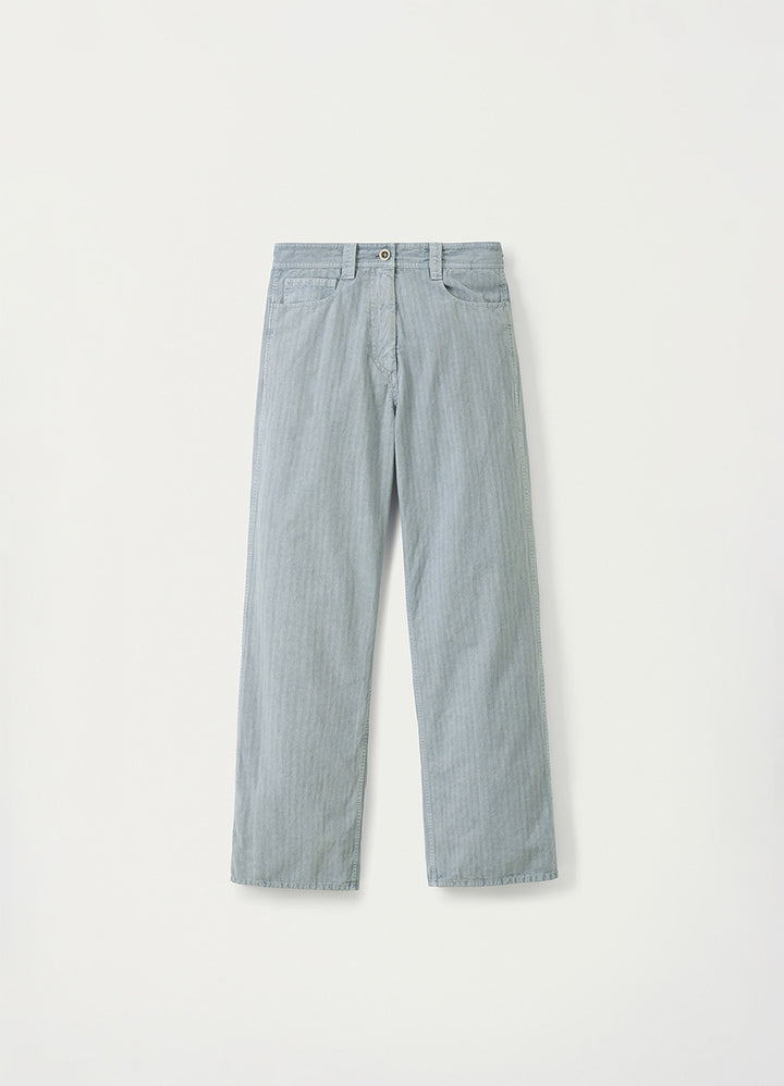 Nothing Written Jeanne cotton pants (Sky blue)