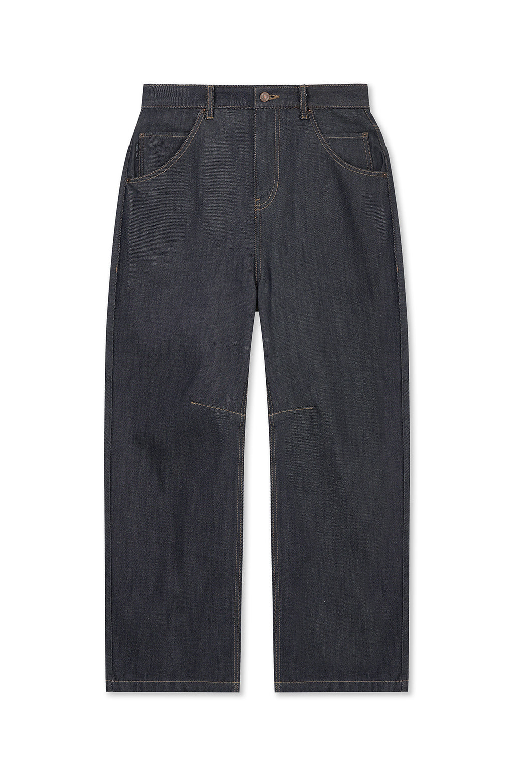 Matinkim Dart Point Denim Pants IN Dark Navy
