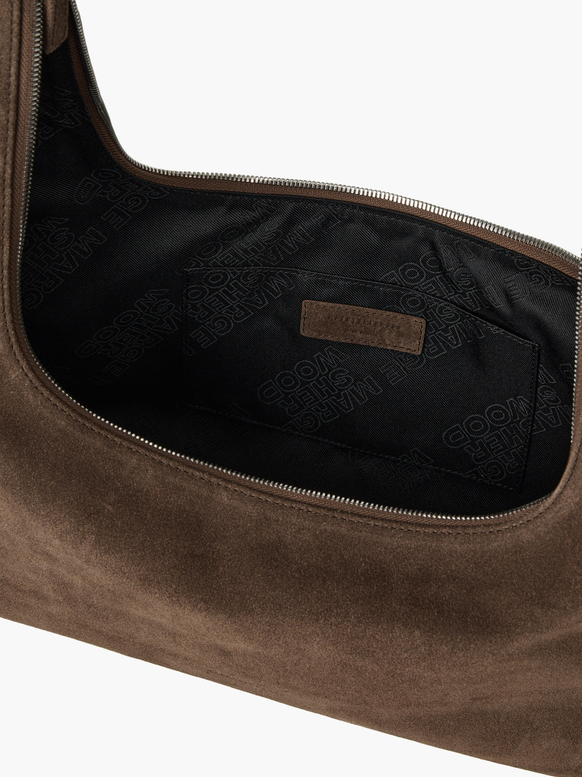Margesherwood Hobo Large milk brown suede