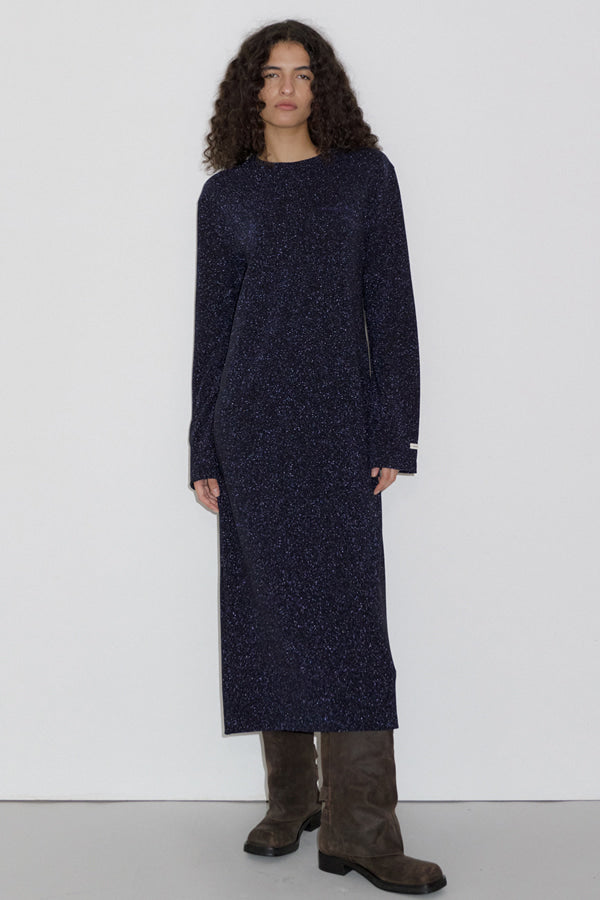 Overdueflair Glitter Maxi Dress