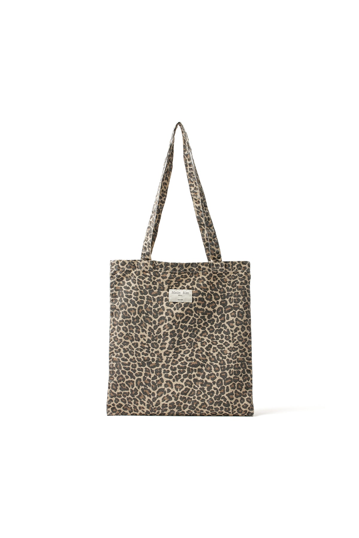 [matinkim] MATIN LEOPARD ECOBAG IN MIX
