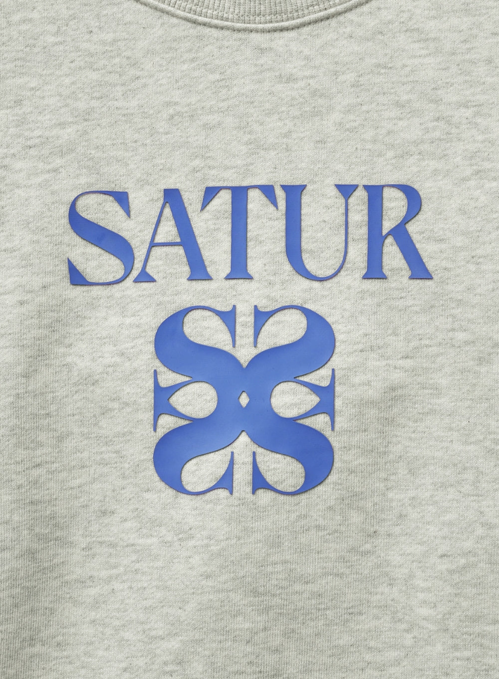 [satur] (W) Apero Volume Sleeve Crop Sweatshirt - Oatmeal