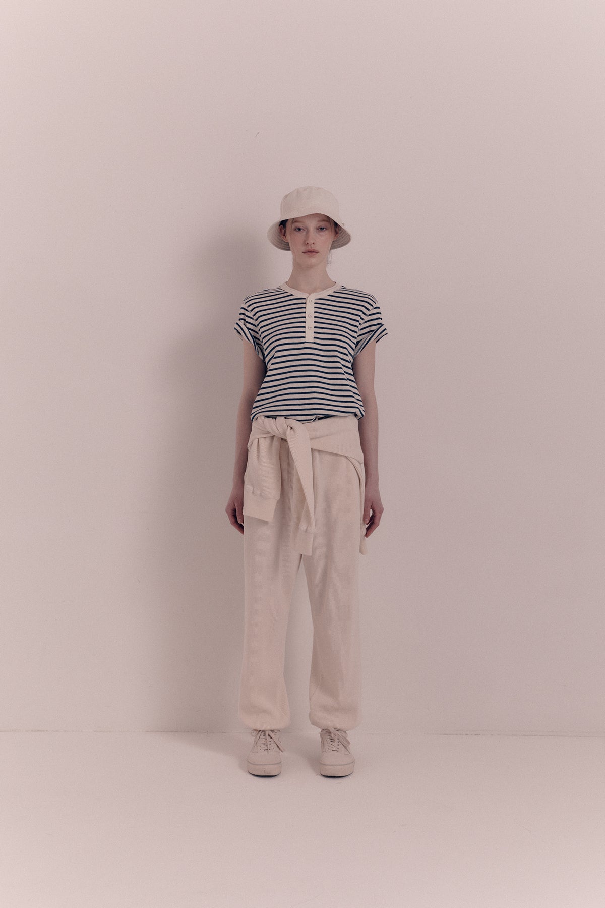Nothing Written Penico stripe t-shirt (Ivory)