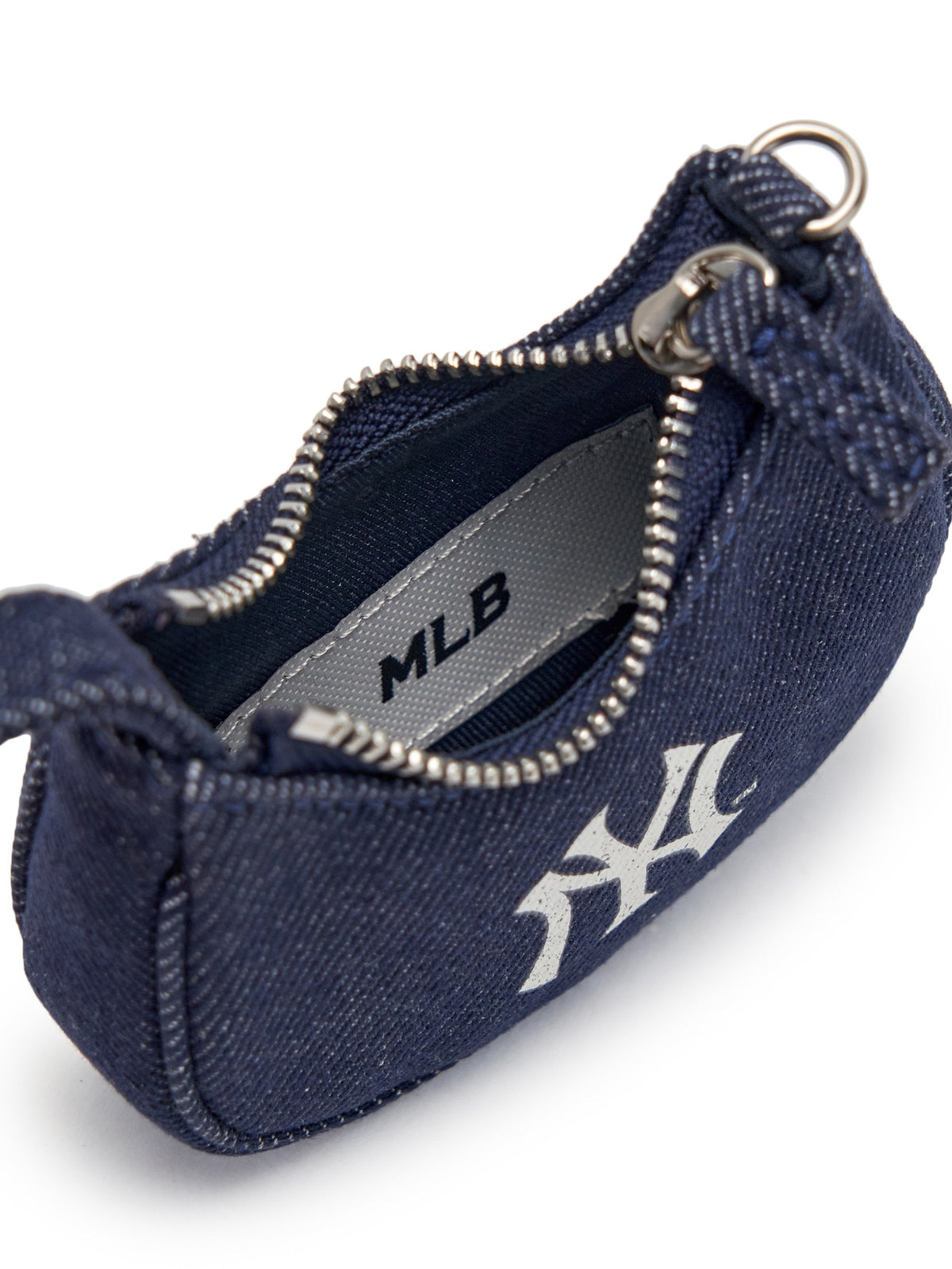 Mlb Basic Denim Mini Bag Keyring