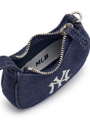 MLB Korea Basic Denim Mini Bag Keyring
