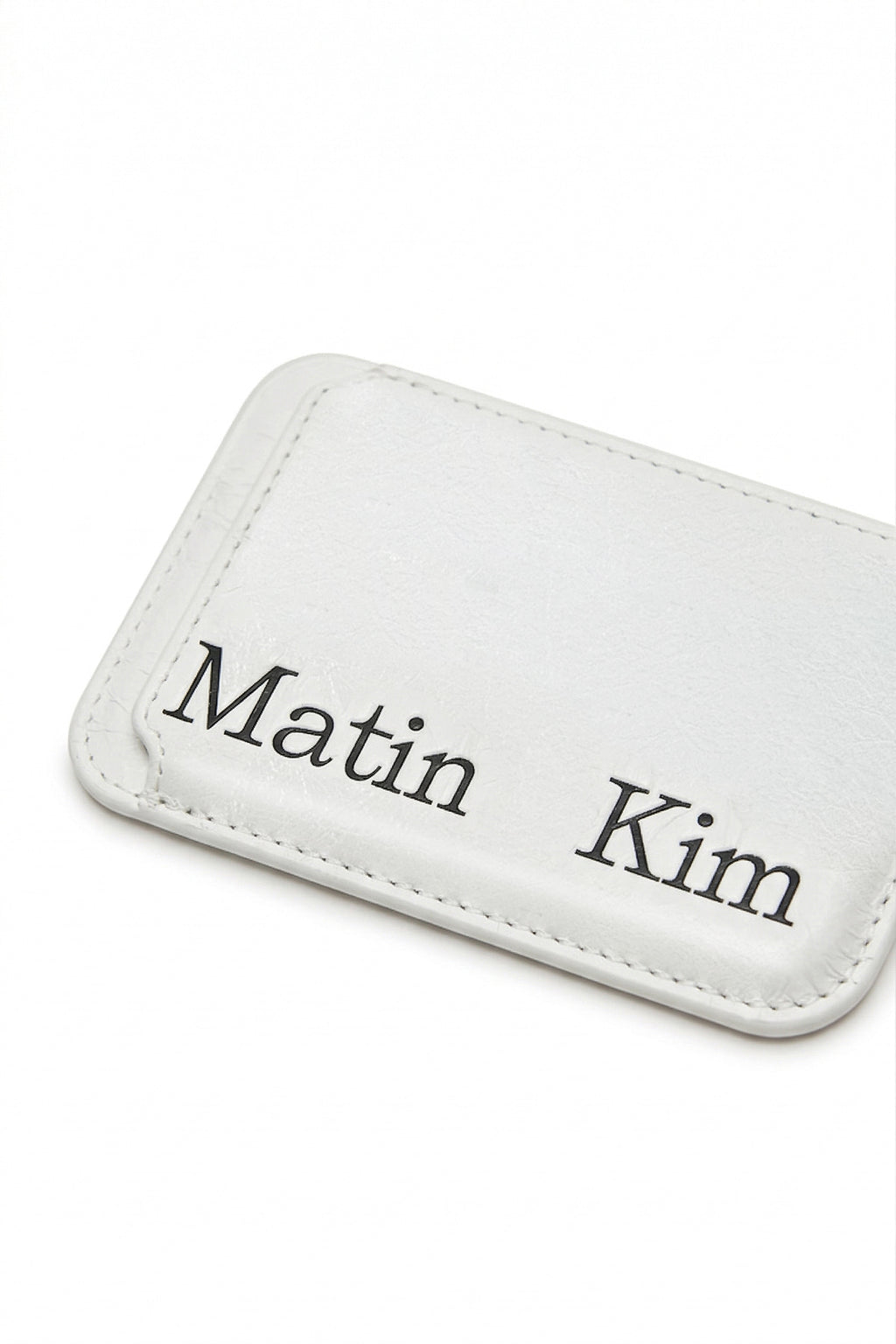 Matinkim Matin Magnetic Card Wallet IN Ivory
