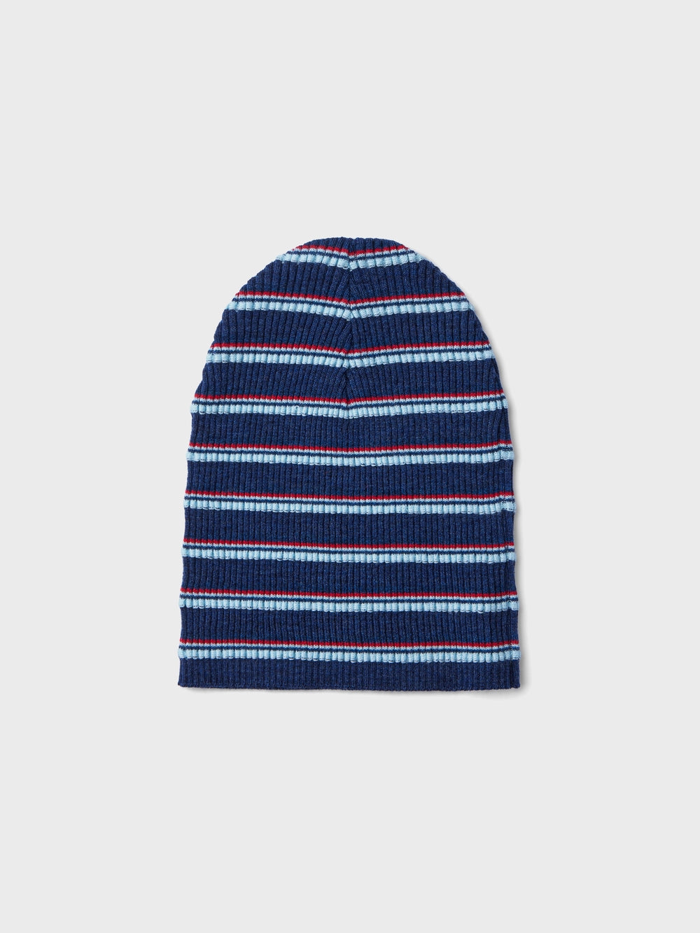 EENK Striped Knit Beanie - Navy