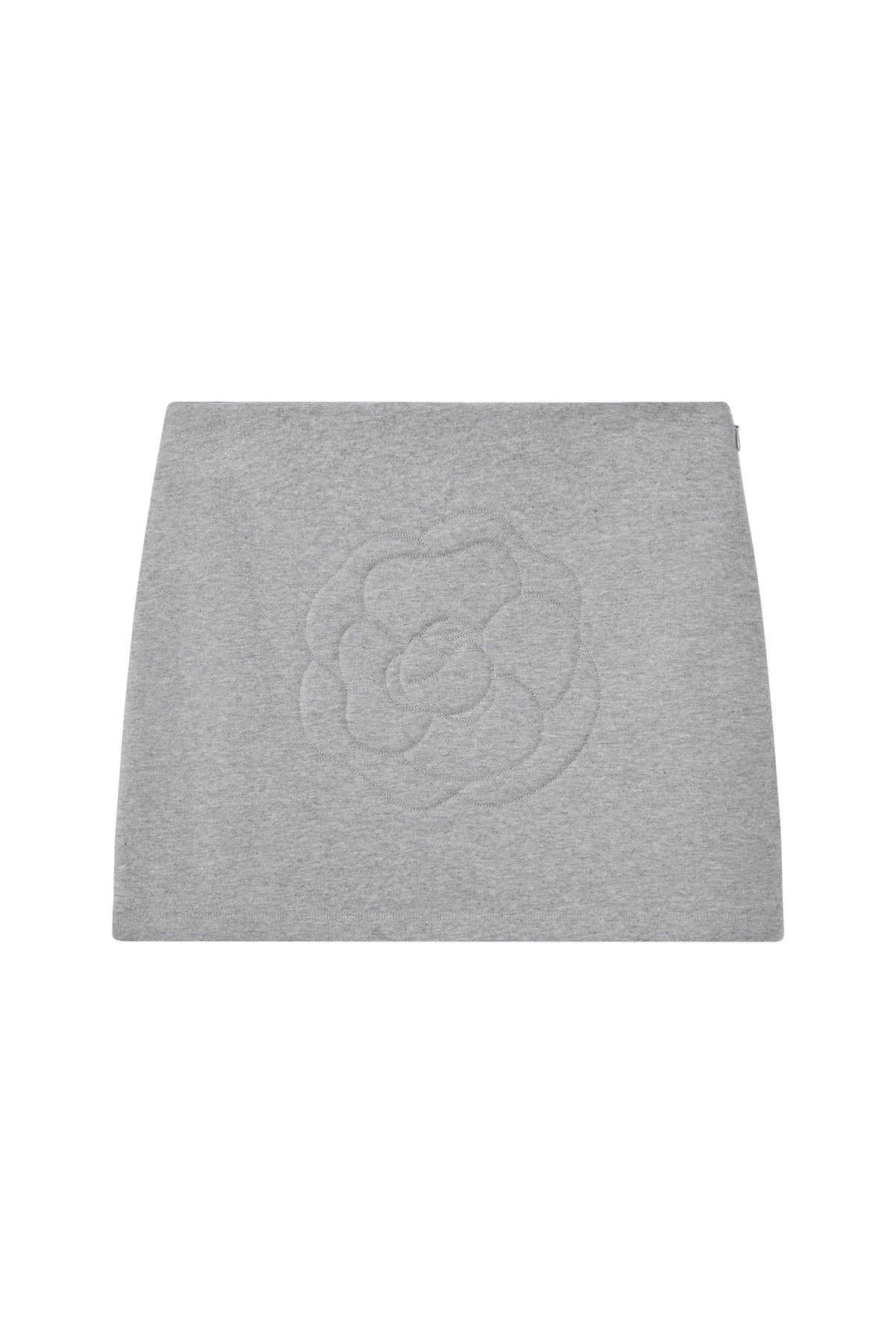 EMIS (Womens) Rose Sweat Mini Skirt-Melange Gray