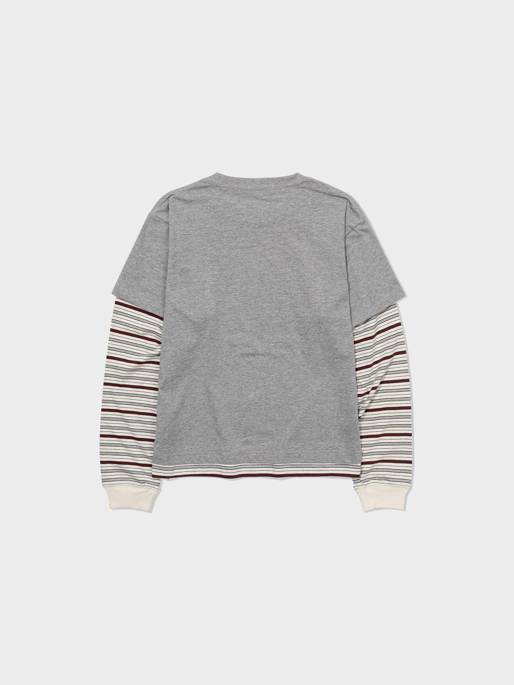 Low Classic Seongsu 86 Layered T-Shirts Melange Grey
