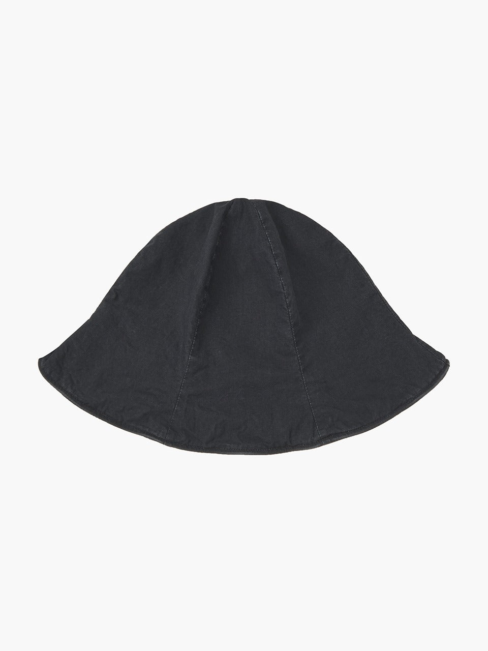 Margesherwood Washed Cotton Bucket Hat black