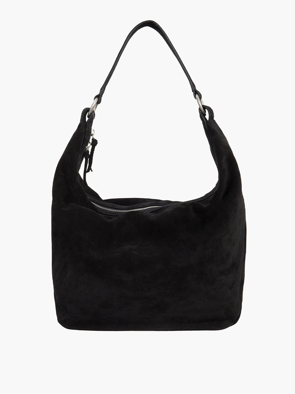 Margesherwood City Hobo NS black suede