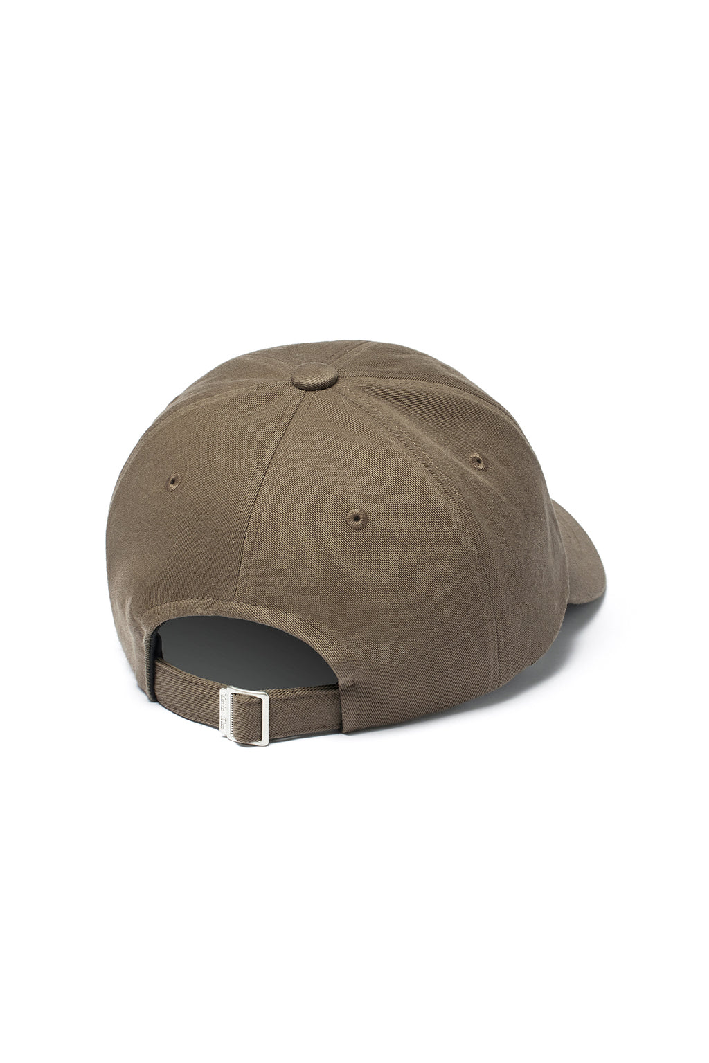 [matinkim] LETTERING FLAT BRIM CAP IN KHAKI