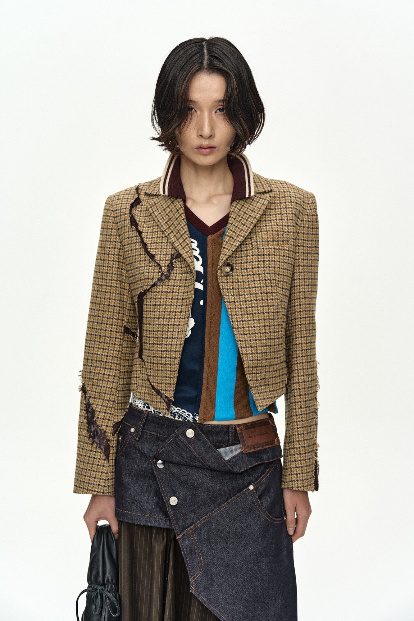 Andersson Bell Lace Cut-Out Blazer