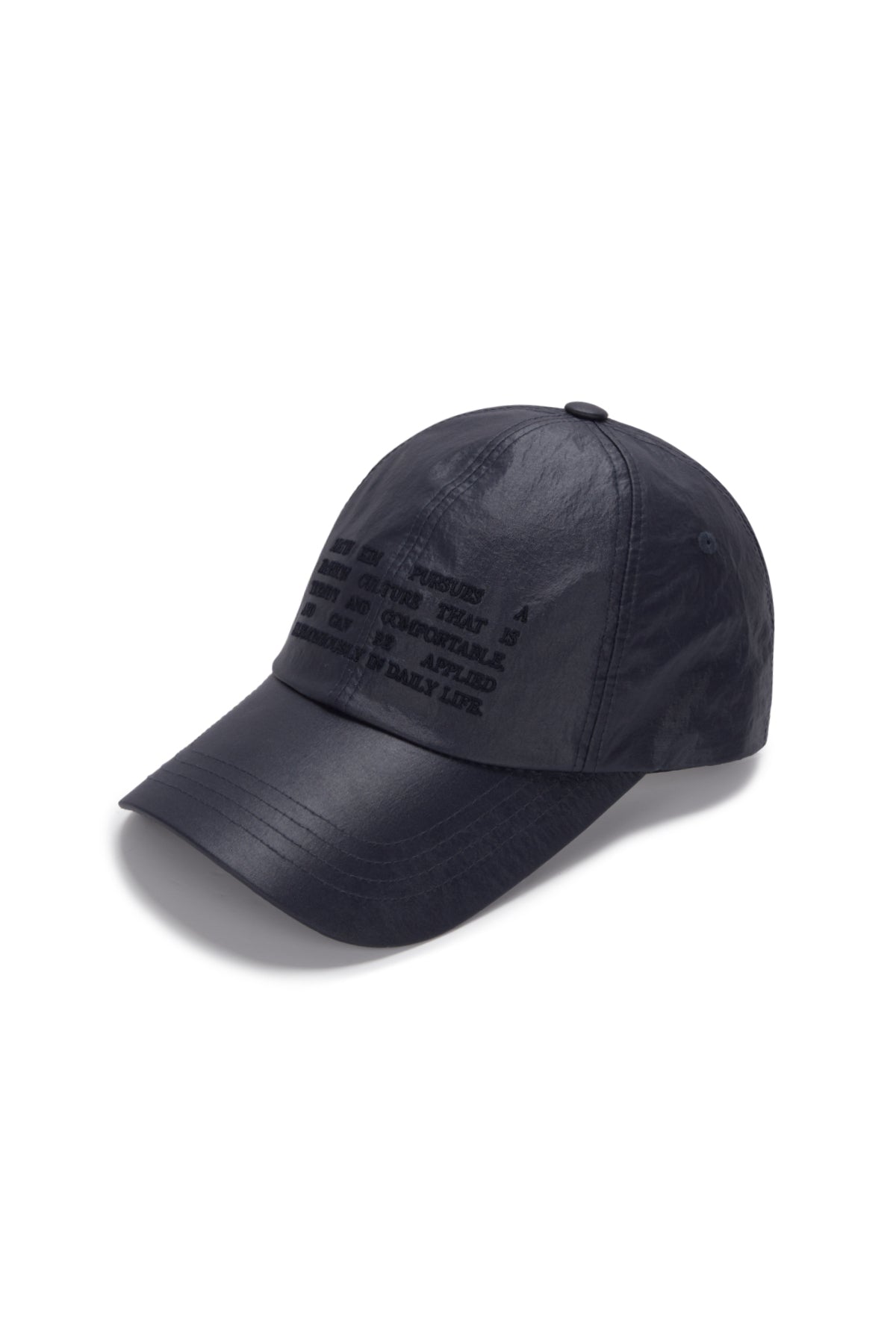 [matinkim] CRISP HERITAGE BALL CAP IN NAVY