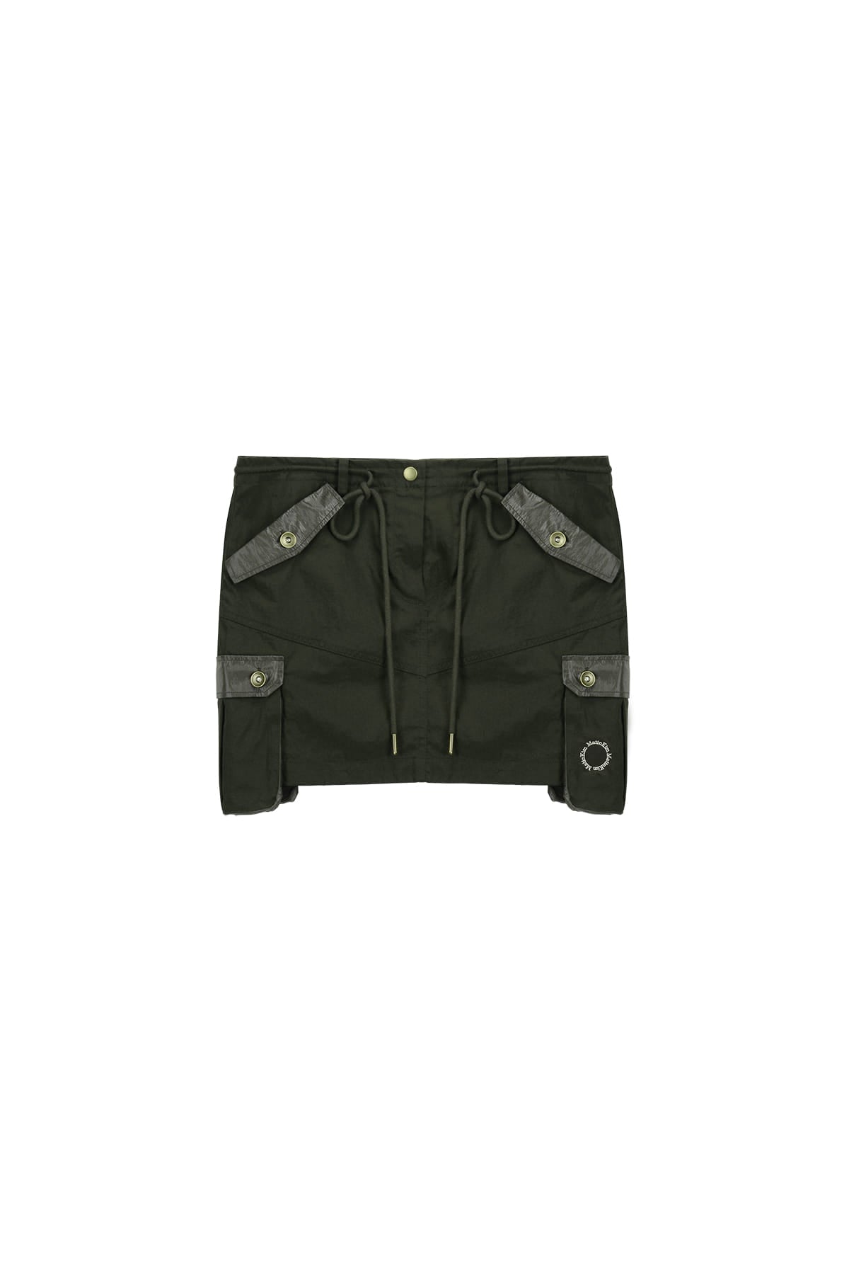 Matinkim Cargo Mini Skirt IN Khaki