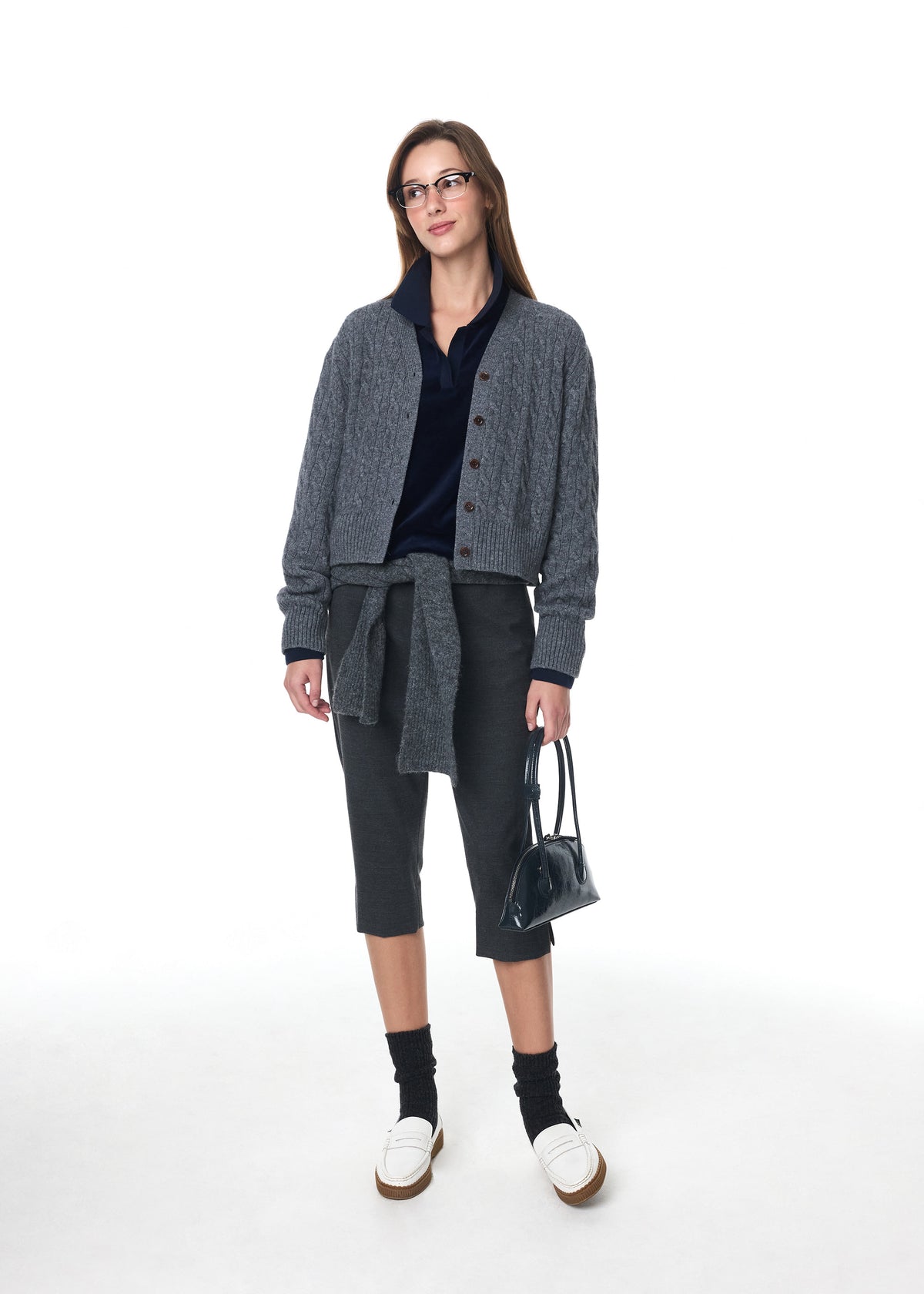 Grove Presley Cable Cardigan