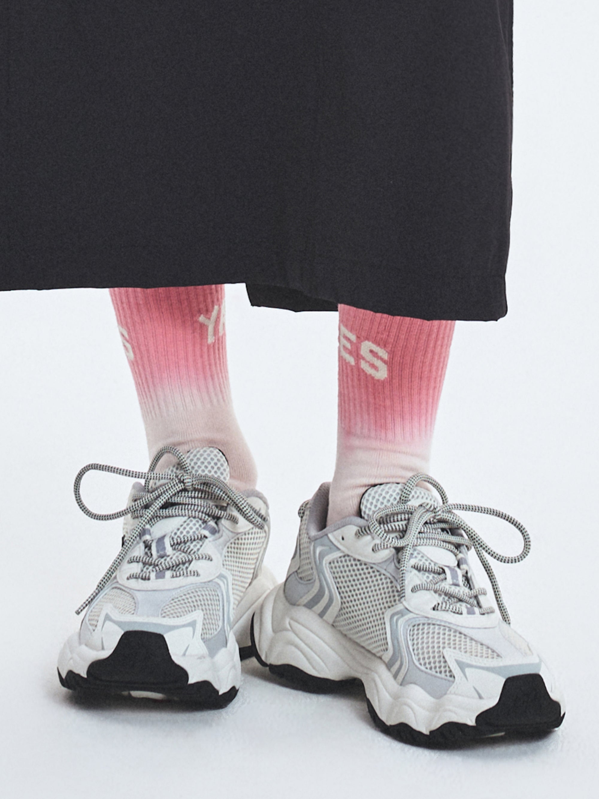 [mlb korea] Ombre Mid Socks