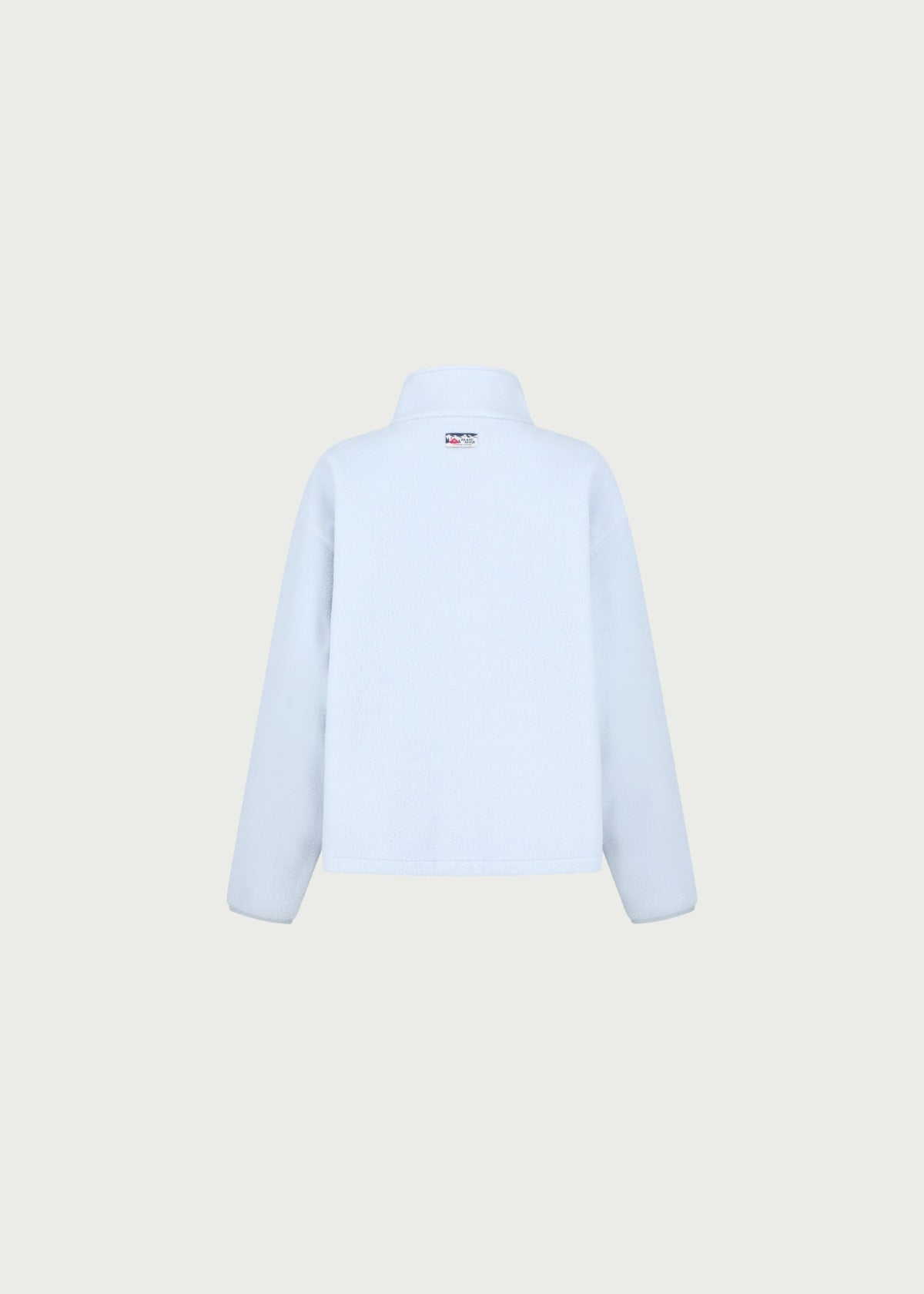 Depound fleece zip up - light blue
