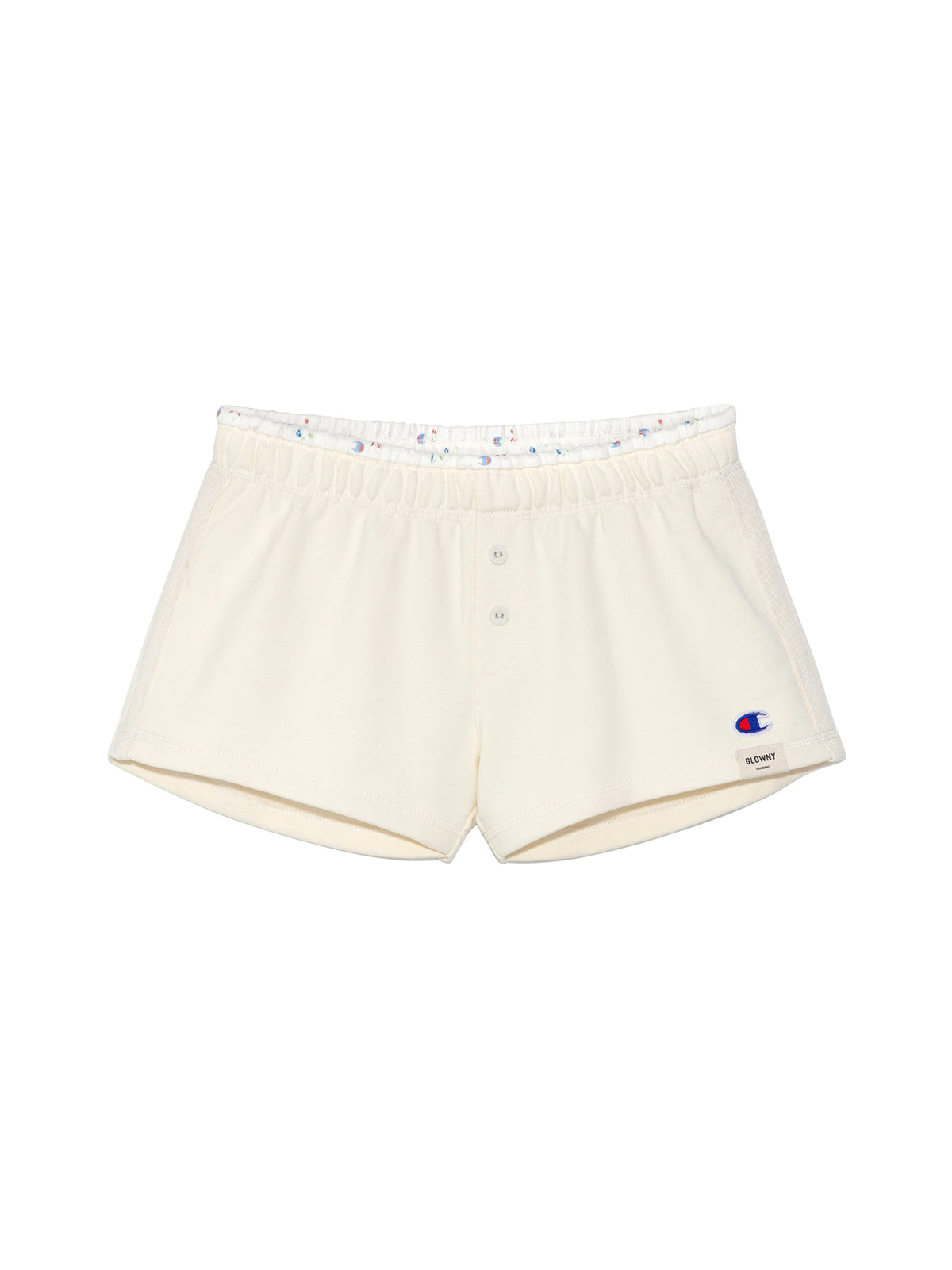 GLOWNY x Champion Sweat Shorts (Cream)