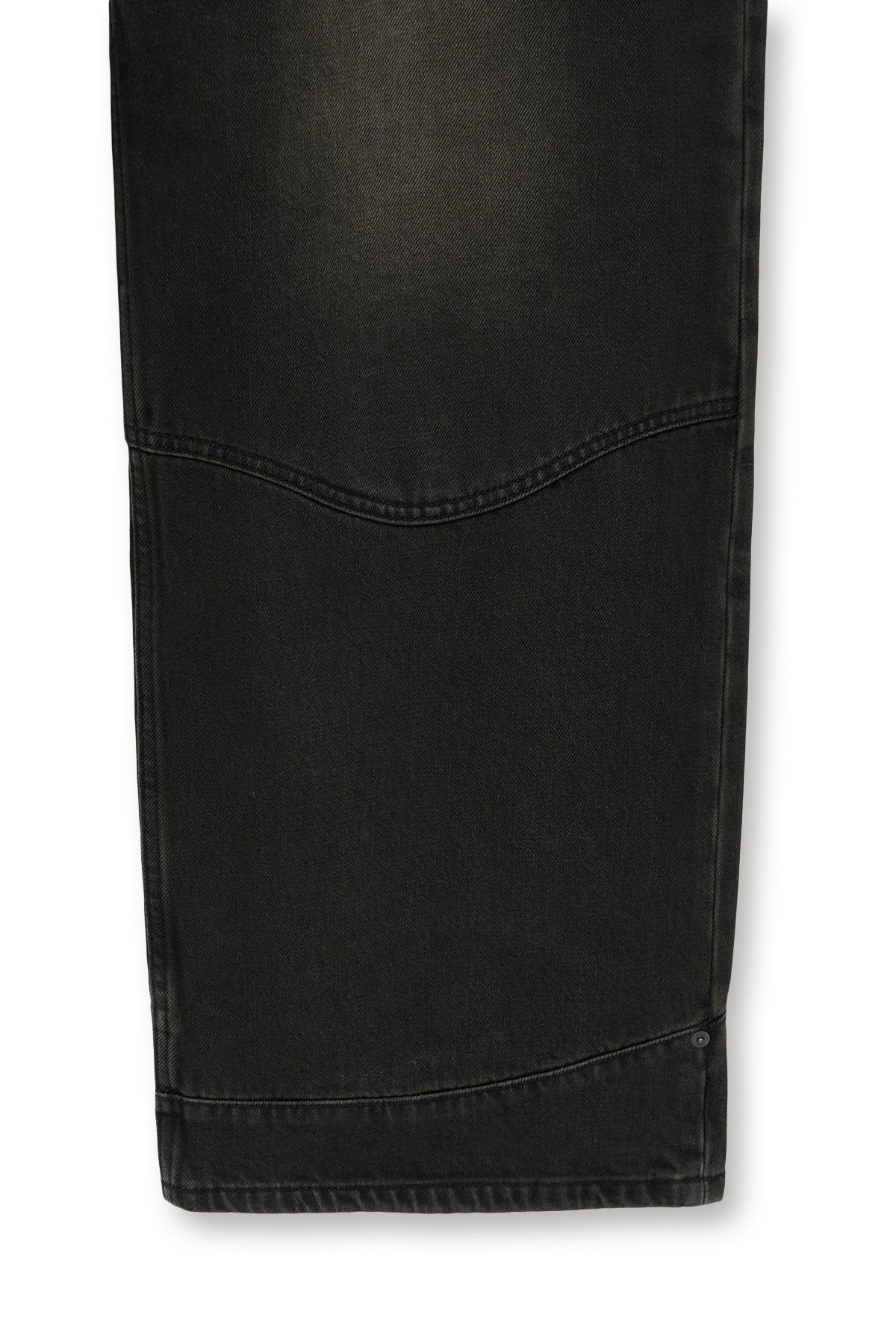 [matinkim] WESTERN DETAIL DENIM PANTS FOR MEN IN BLACK