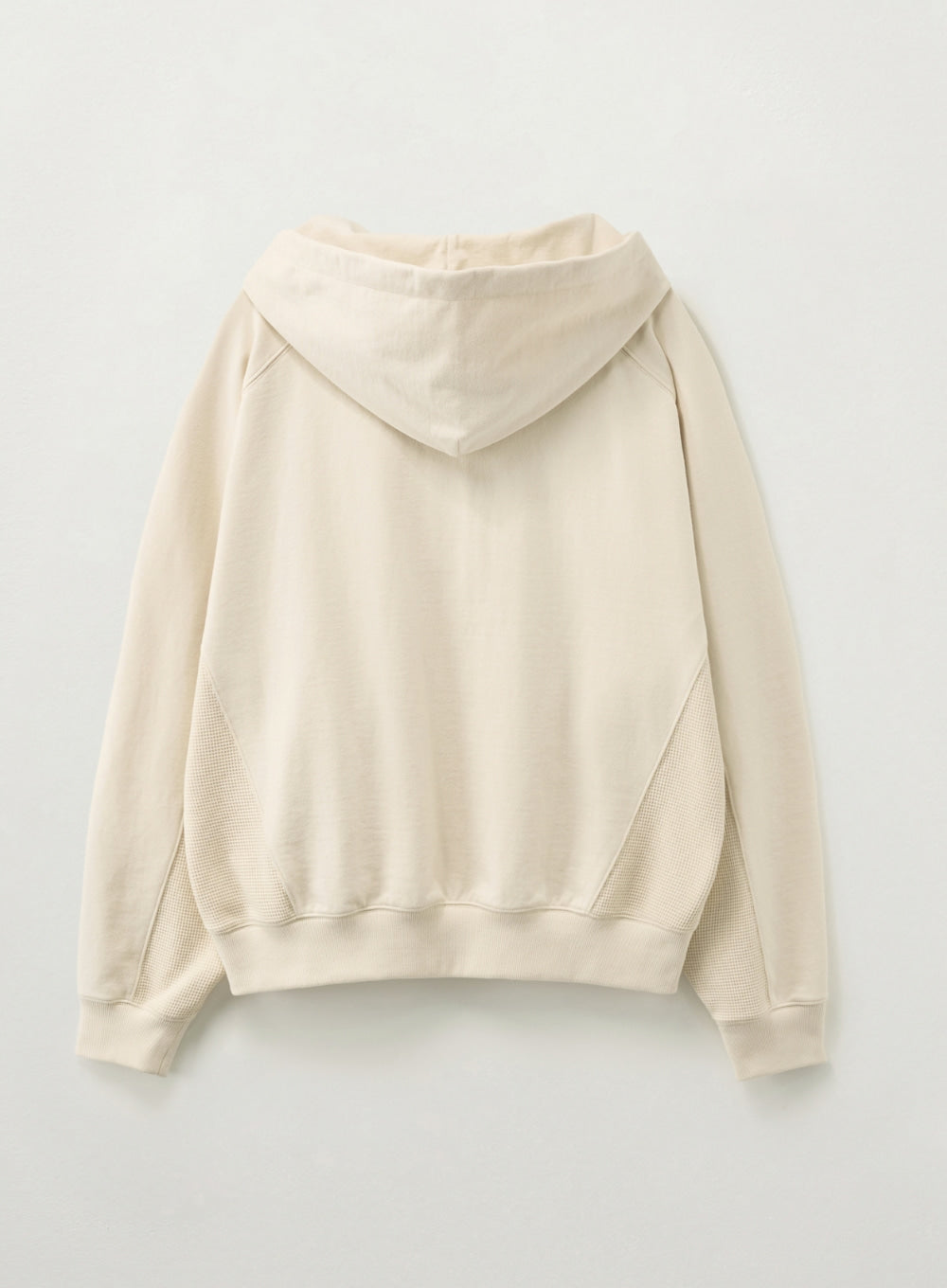 Satur Lugo Panel Hoodie - Cream
