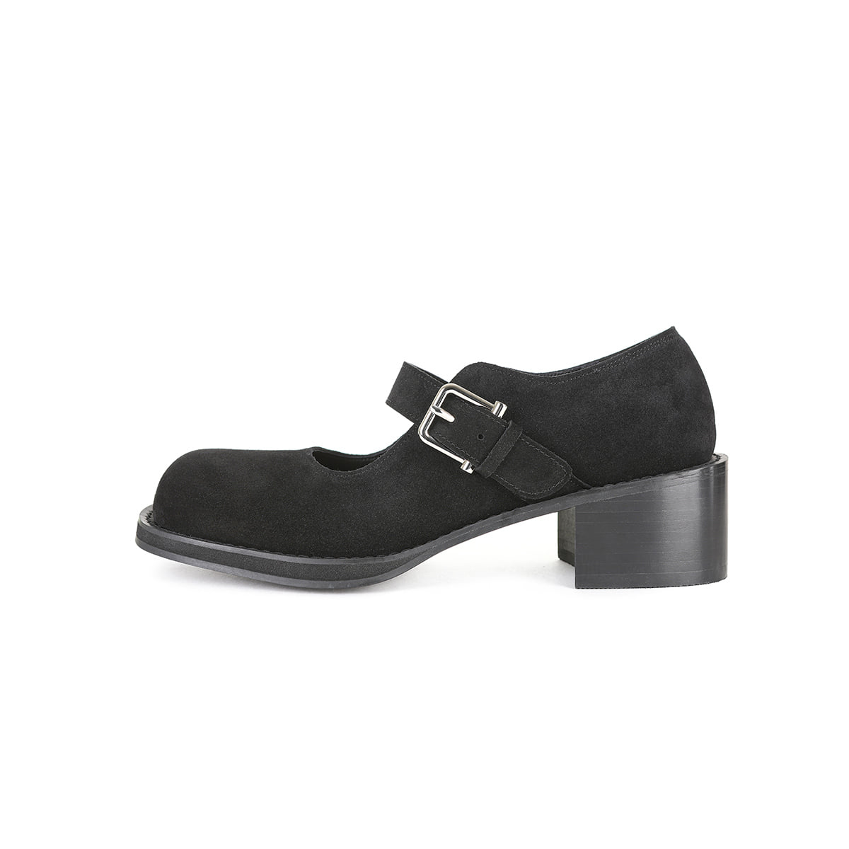 Osoi Brocle Mary Jane Suede Black