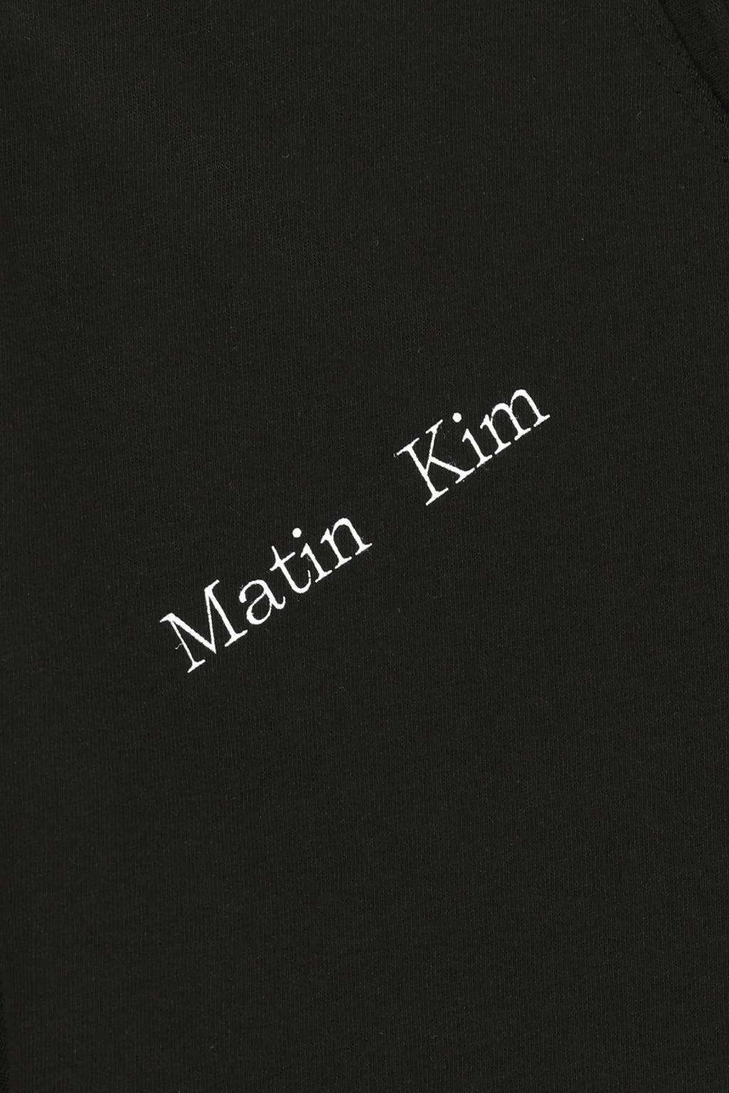 Matinkim Asymmetric Off Shoulder Top IN Black