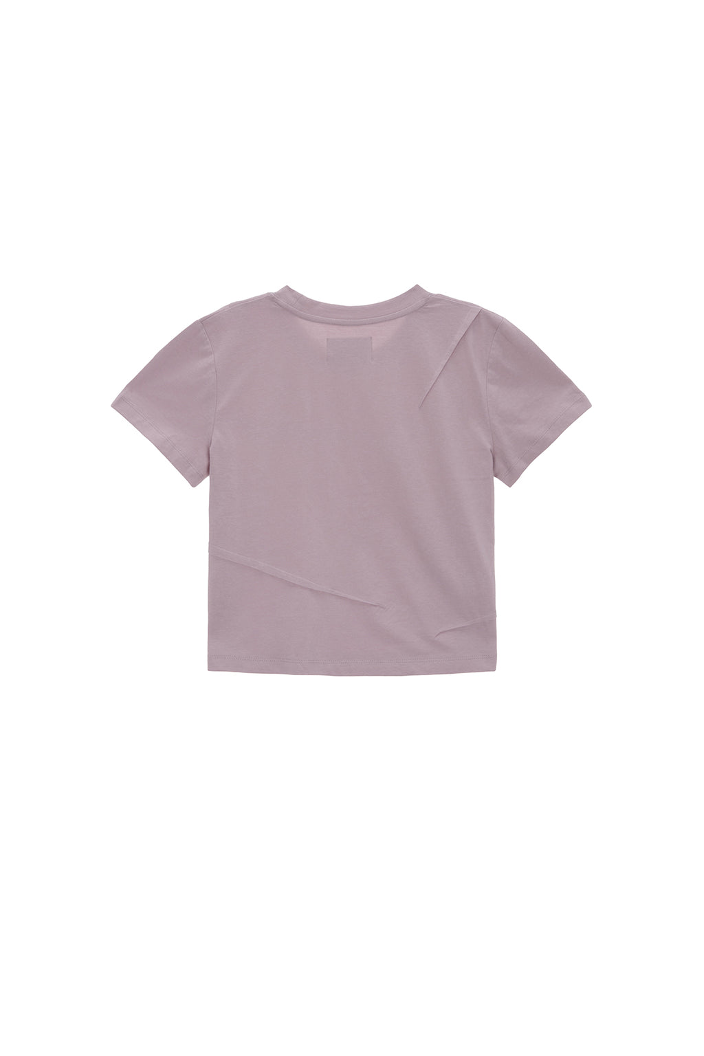 [matinkim] SLIT PINTUCK POINT CROP TOP IN INDIAN PINK