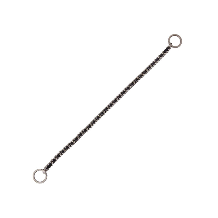 Vunque Loop Leather Chain Strap Black