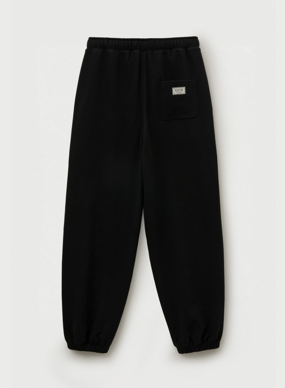 [satur] S Logo Jogger Sweatpants - Black