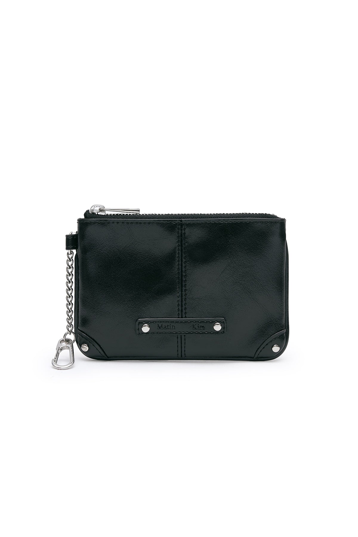 Matinkim Rivet Point Mini Coin Wallet IN Black
