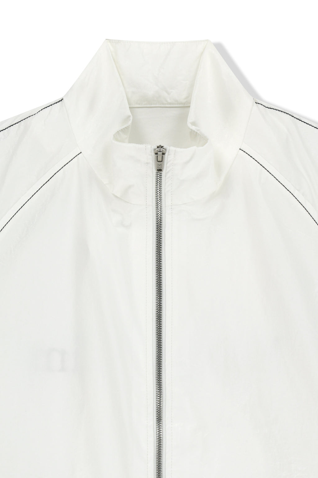 Matinkim Matin Kim Logo Coating Jumper IN White