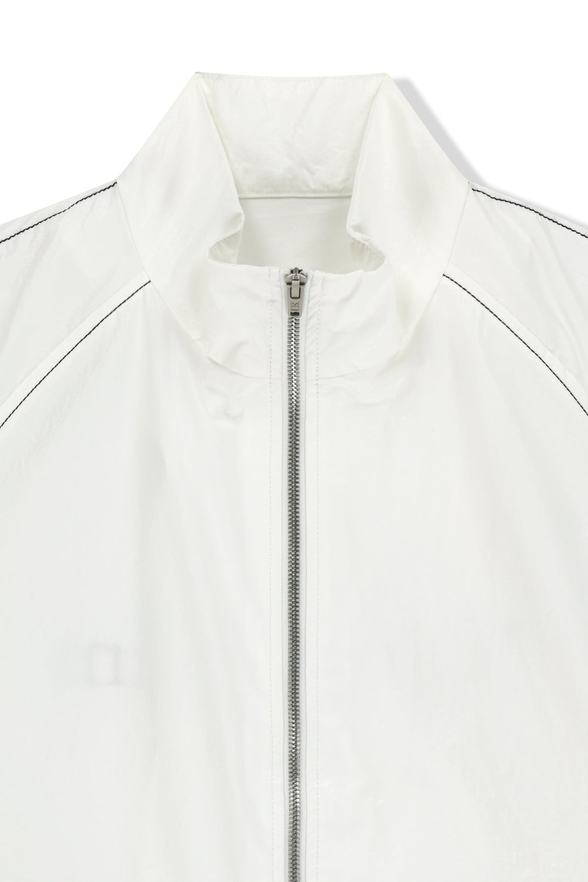 Matinkim Matin Kim Logo Coating Jumper IN White