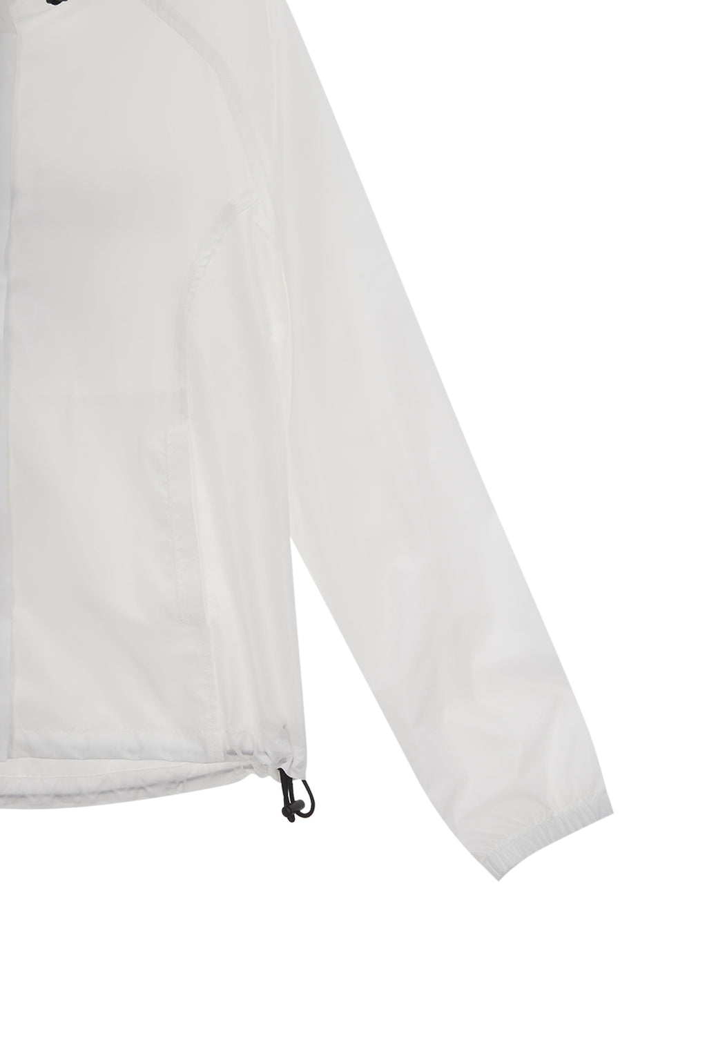 [matinkim] LIGHT HOODY WINDBREAKER FOR WOMEN IN WHITE
