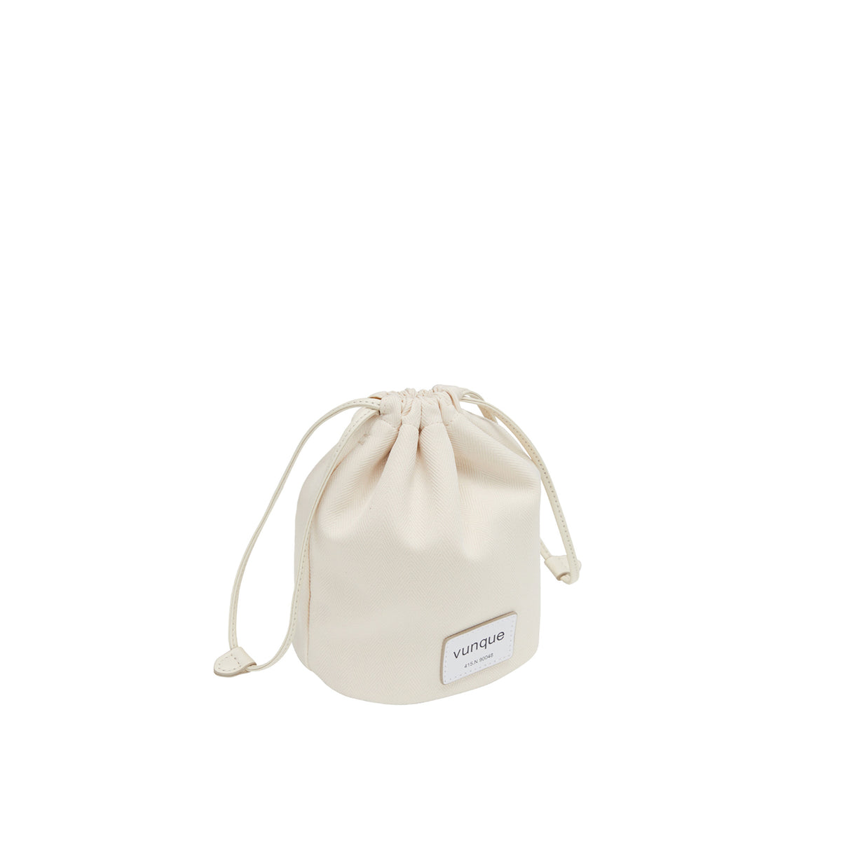Vunque Perfec Drawstring Pouch S Ivory